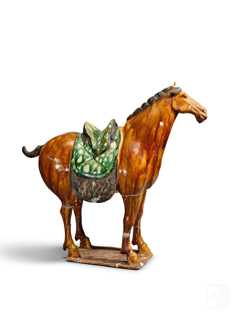三彩陶馬 | A SANCAI-GLAZED POTTERY HORSE - 图4